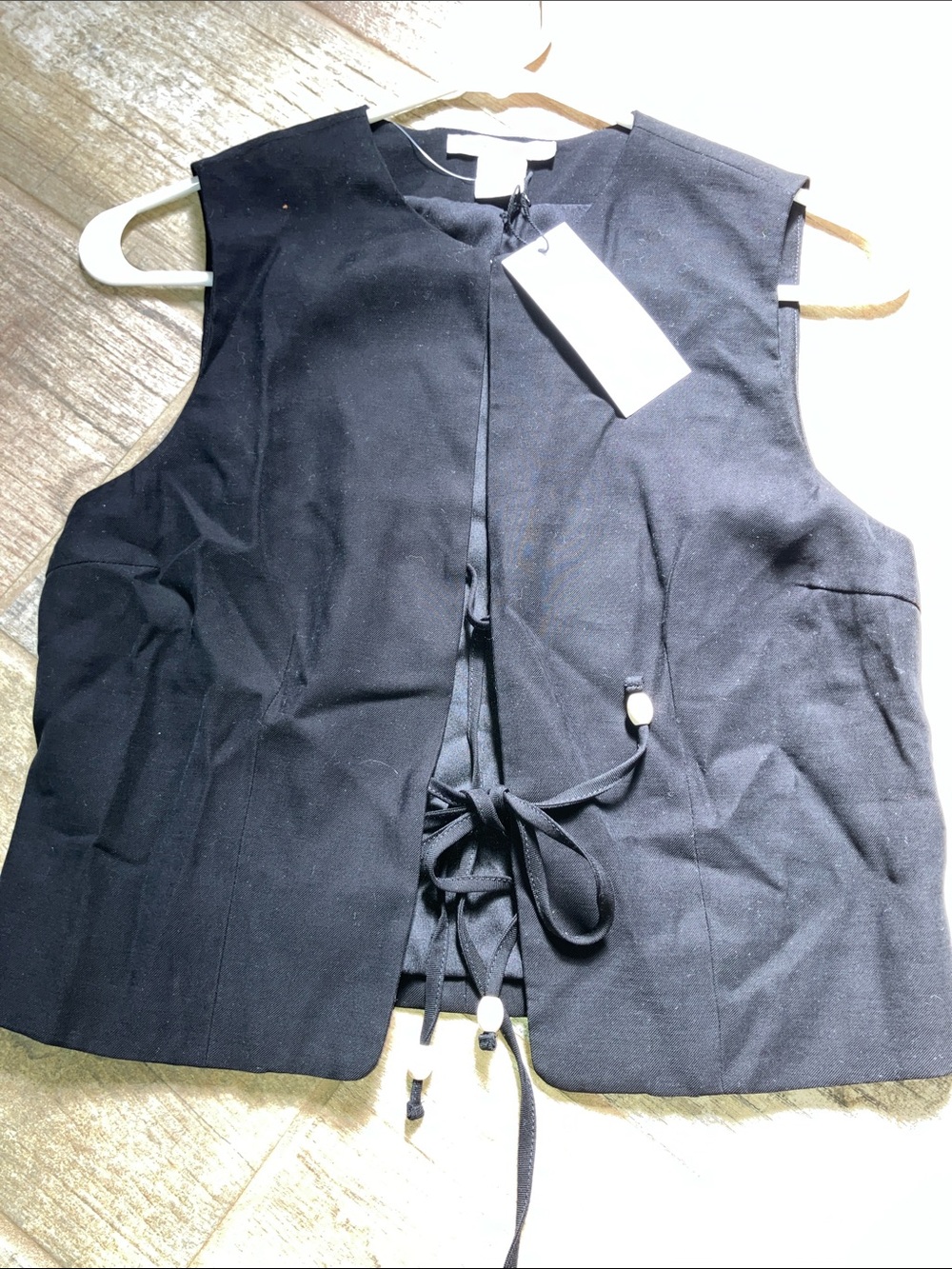 Christian Lacroix Women's Classic Black Vest